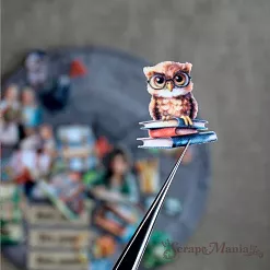 Набор тканевых высечек "Школьная жизнь", 33 шт (ScrapMania)