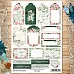 Скрап-карта А4 "Зимняя прелесть. Ярлыки и теги" (ScrapMania)