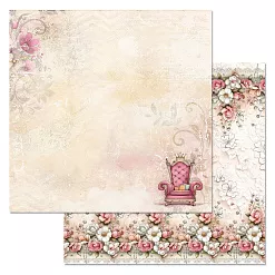 Бумага "Маленькая королева. Желай" (ScrapMania)