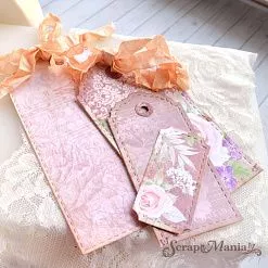 Нож "Фигурные ярлыки со строчкой", 11х18 см (ScrapMania)