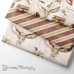 Отрез ткани 75х50 см "Волшебник. Тайные знания" (ScrapMania)