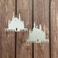 Нож "Архитектура Египта 6", 6,4х7 см (Scrapman)