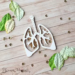 Чипборд "Спасибо, доктор! Шейкер. Легкие маленькие" (ScrapMania)