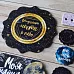 Набор цветного чипборда "Тайны вселенной" (ScrapMania)