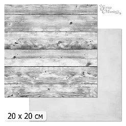 20х20 Бумага "Фономикс. Доски. Дизайн 3" (ScrapMania)