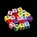 Набор бусин "Цифры на цветных кубиках. Большие" (АртУзор) Набор бусин "Цифры на цветных кубиках. Большие" (АртУзор)