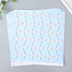 Бумага 30х30 см "Самолёты" (АртУзор)