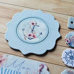 Набор цветного чипборда "Море, я скучала" (Scrapmania)