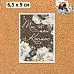 Тканевая карточка "Звездная незнакомка. Ты мой космос" (ScrapMania)