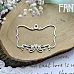 Украшение из чипборда "Рамка 744" (Fantasy)