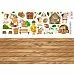 Лист с картинками 10х30 см "Банная. Картинки 2" (ScrapMania)