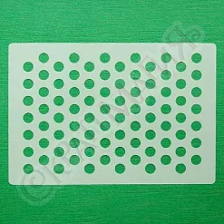 Трафарет 14х20 см "Горох крупный" (СкрапМагия)