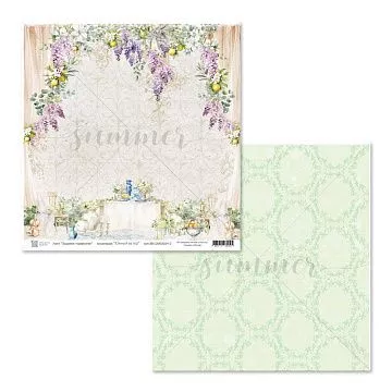 Бумага 30х30 см "Южный ветер. Пышное торжество" (Golden Scrap)