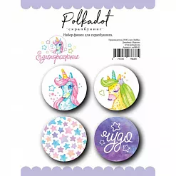 Набор фишек "Единорожки" (Polkadot) Набор фишек "Единорожки" (Polkadot)