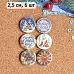 Набор фишек "Дачный Новый Год" (ScrapMania)