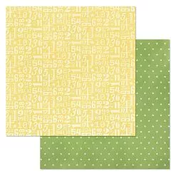 Набор бумаги 20х20 см "Роботы", 12 листов (ScrapMania)