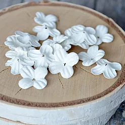 Набор цветочков "Белая сирень", 20 шт Набор цветочков "Белая сирень", 20 шт