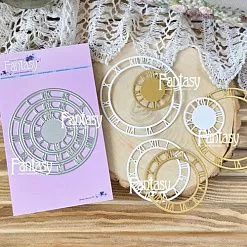 Нож "Часы 1690", 8х8 см (Fantasy)