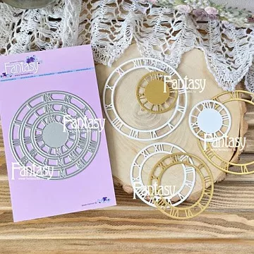 Нож "Часы 1690", 8х8 см (Fantasy)