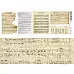 Лист с картинками 10х30 см "Фономикс. Ноты" (ScrapMania)