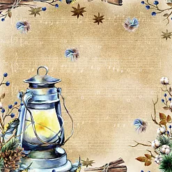 Бумага "Winter birds - 4" (SunnyCraft)