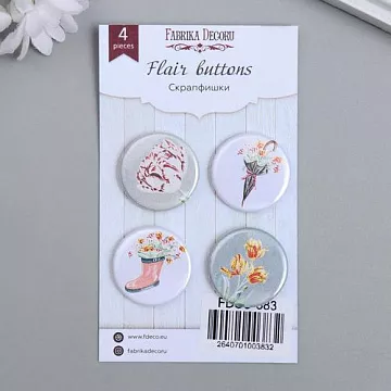 Набор фишек "Scent of spring. Сапожок с цветами" (Фабрика Декору)