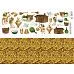Лист с картинками 10х30 см "Банная. Картинки" (ScrapMania)