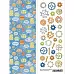 Лист с картинками 10х30 см "Роботы. Шестеренки" (ScrapMania)