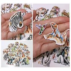 Набор высечек "Сафари-животный мир", 28 шт (ScrapbookDesigns)