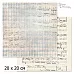 20х20 Бумага "Фономикс. Ноты. Дизайн 1" (ScrapMania)