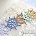 Нож "Мой капитан. Штурвал", 4,7х4,7 см (ScrapMania)