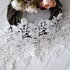 Кружево "Сад цветов", ширина 13,5 см, длина 1 м (Китай)