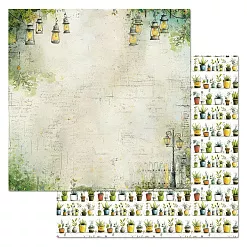 Бумага "СуперБабушка. Свет фонарей" (ScrapMania) Бумага "СуперБабушка. Свет фонарей" (ScrapMania)