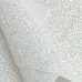 Отрез экокожи А4 "Блестки. Белый 1"