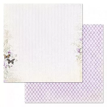 Бумага "Цветочная вуаль. Линии нежности" (ScrapMania)