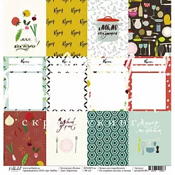 Бумага "Кухня. Карточки" (Polkadot)