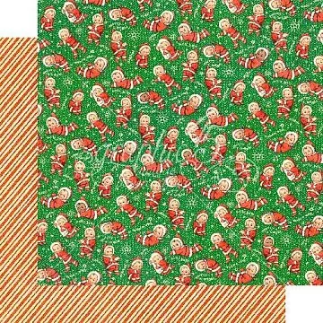 Бумага "Christmas magic. Santa's little helpers" (Graphic 45)