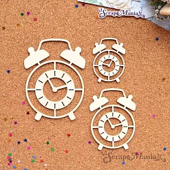 Шейкер "Фономикс. Новогодний. Будильник большой", 6,2х8,7 см (ScrapMania) Шейкер "Фономикс. Новогодний. Будильник большой", 6,2х8,7 см (ScrapMania)