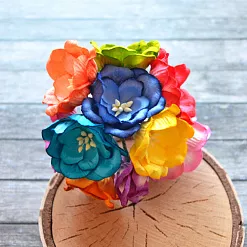 Букет магнолий "Яркий микс", 10 шт (Craft) Букет магнолий "Яркий микс", 10 шт (Craft)