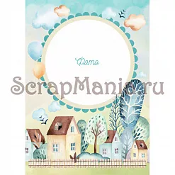 Электронные страницы для блокнотов "Веселый паровозик" (ScrapMania)