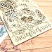 Чипборд "Танцы ветра", 12х15 см (ScrapMania)