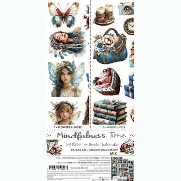 Набор бумаги 30х15 см "Mindfulness time. Mix", 18 листов (CraftO'clock)