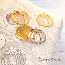 Нож "Усатый поваренок. Тыква" 3,5х3,5 см (ScrapMania)