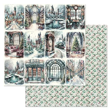 Бумага "Рождество у волшебников. Сюжеты" (ScrapMania)