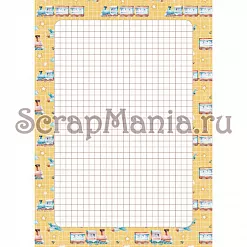Электронные страницы для блокнотов "Веселый паровозик" (ScrapMania)