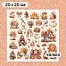 Калька 20х20 см "Художница Осень 19", плотность 110 гр/м2 (ScrapMania) Калька 20х20 см "Художница Осень 19", плотность 110 гр/м2 (ScrapMania)