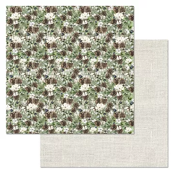 Бумага "Новогодние традиции. Калейдоскоп (ScrapMania)