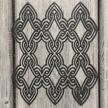 Нож "Фоновые узоры", 10,1х13 см (ArtScrap)