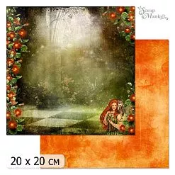 20х20 Бумага "Ворожея. Дизайн 1" (ScrapMania) 20х20 Бумага "Ворожея. Дизайн 1" (ScrapMania)