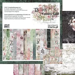 Набор 30х30 см "Fantasy Land", 9 листов (13Arts)